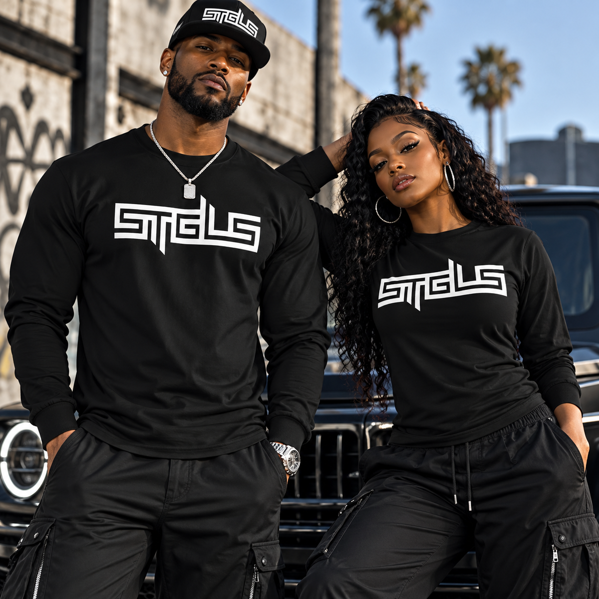 STRHUGOALS "STGLS" Long Sleeve Shirt