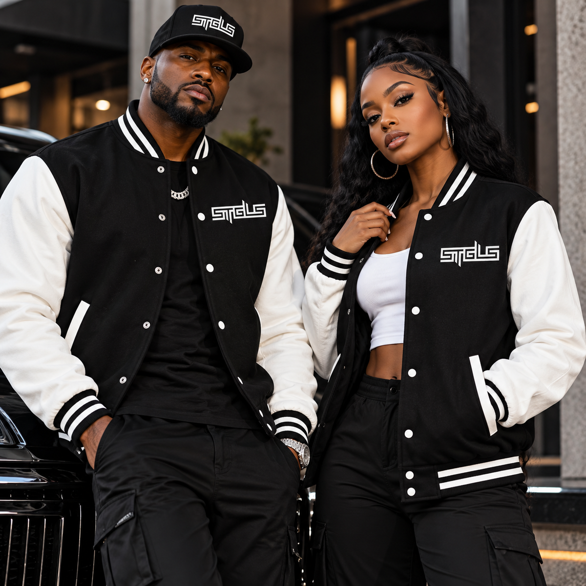 STRHUGOALS "STGLS" Heavyweight Letterman Jacket