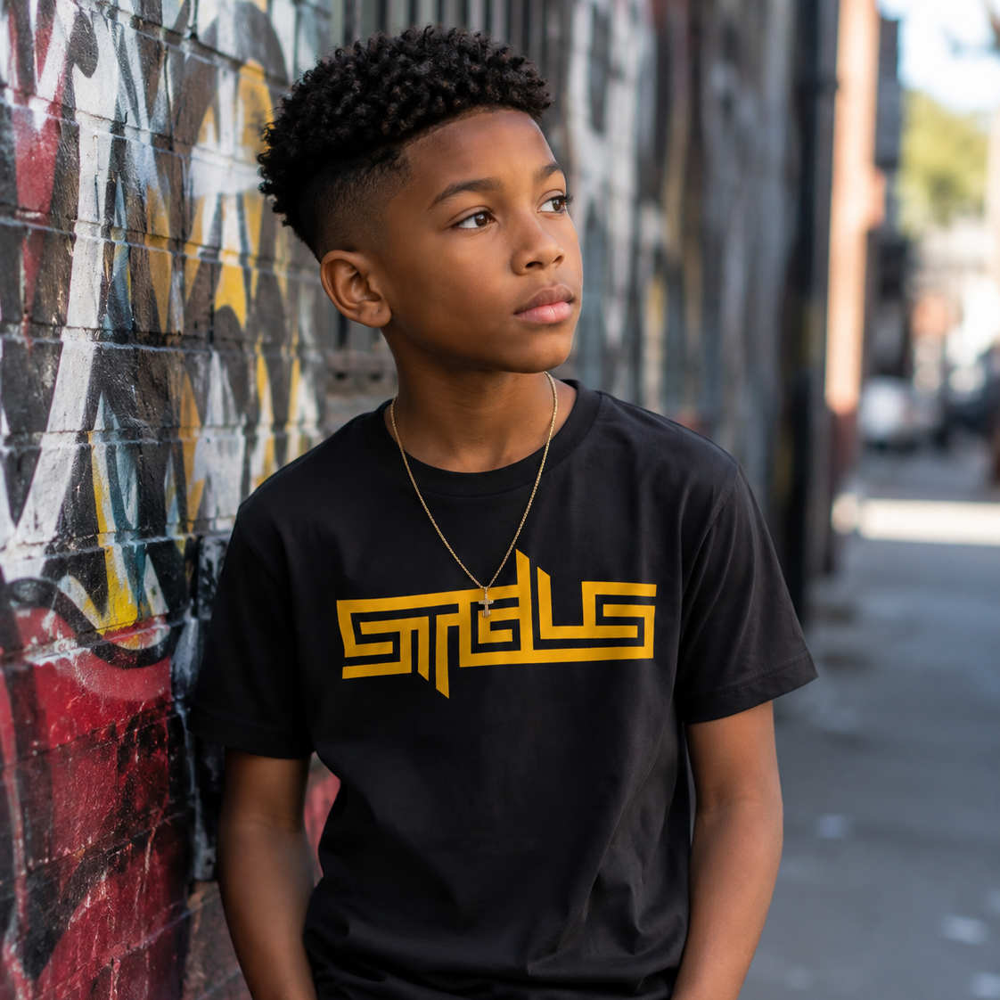 STRHUGOALS "STGLS" Active Boys Short Sleeve T-Shirt - Billi Wain product image 1