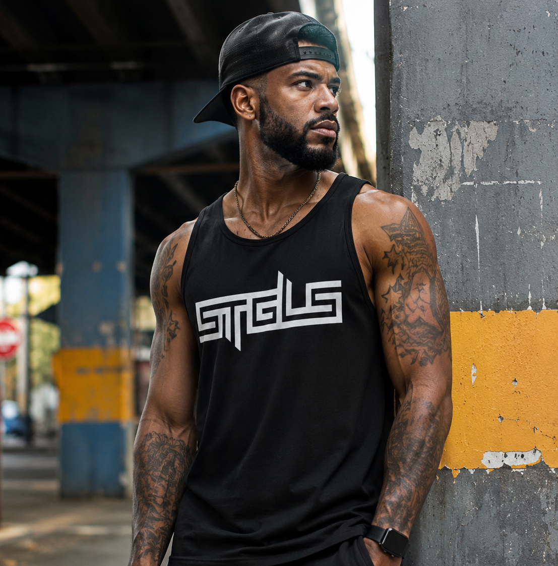 STRHUGOALS "STGLS" Active Tank Top