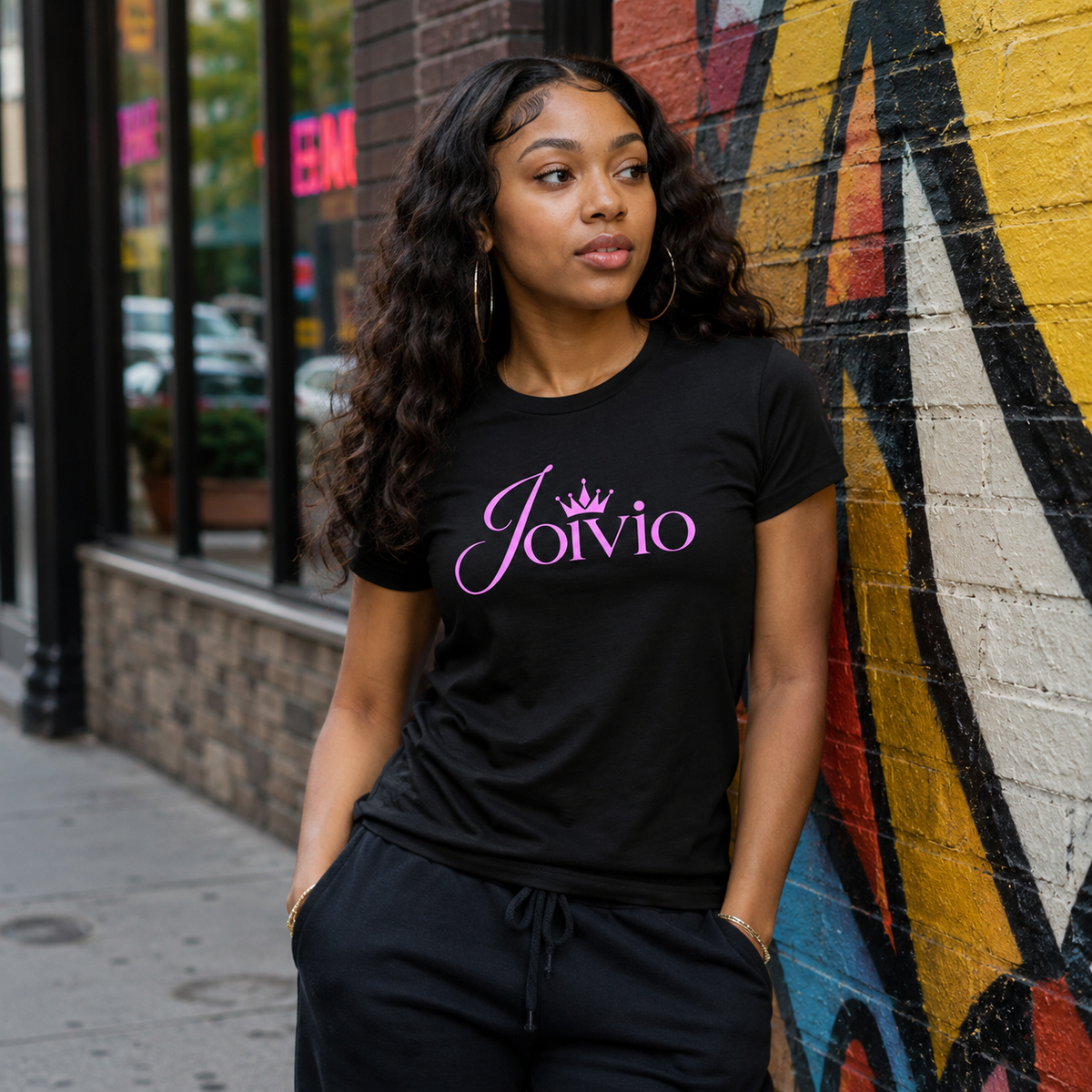 Joivio Women’s high-waisted t-shirt