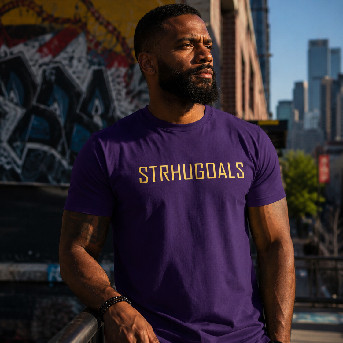 STRHUGOALS Original Logo Men's T-shirt