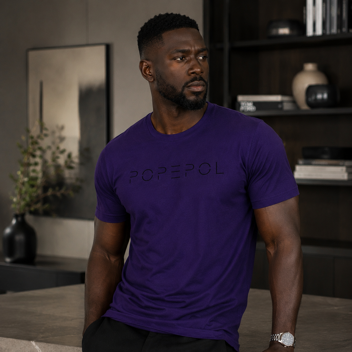Popepol "LTF" Men’s T-shirt