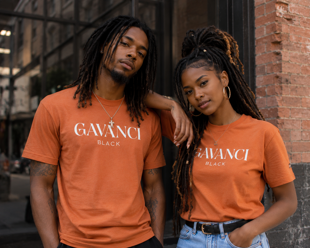 Gavanci Black Original Logo T-shirt