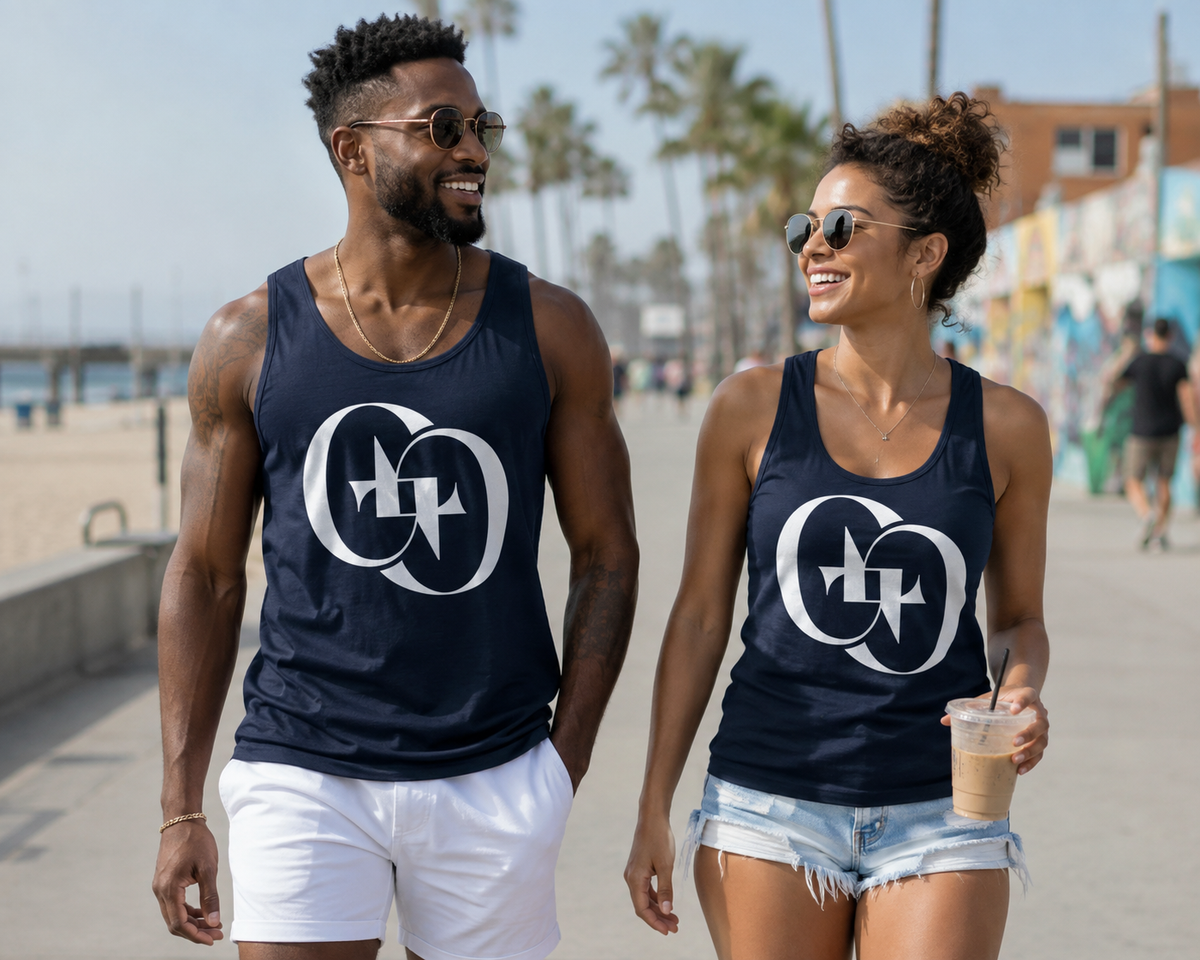 Gavanci Black Logo (White AC) Tank Top