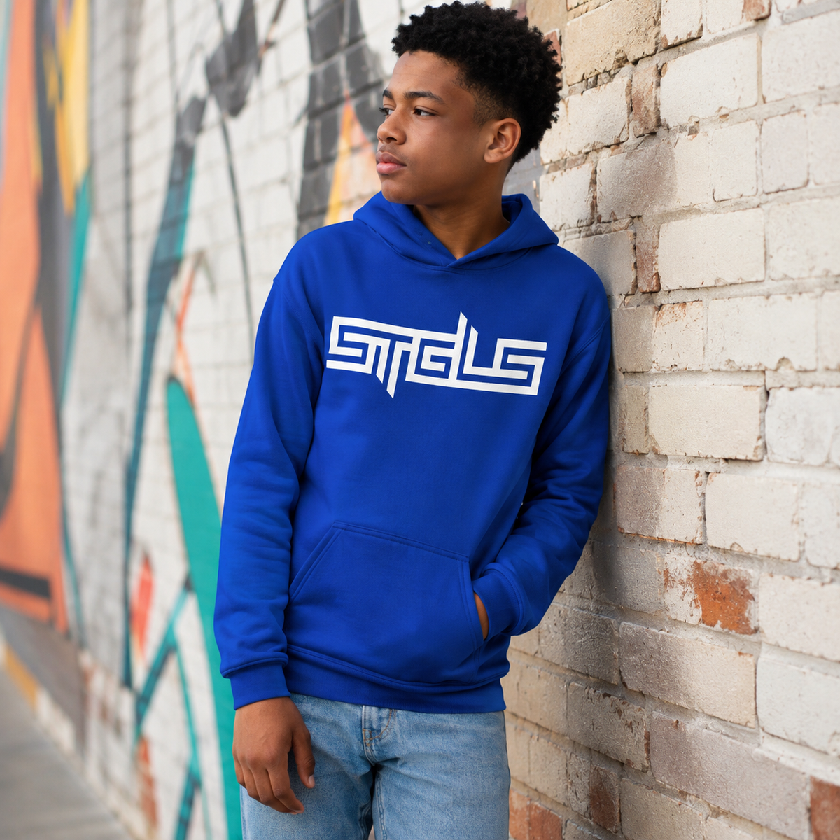 STRHUGOALS "STGLS" Active Boys Heavy Blend Hoodie