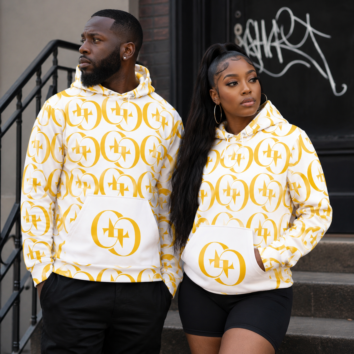 Gavanci Black Logo (Gold) Hoodie