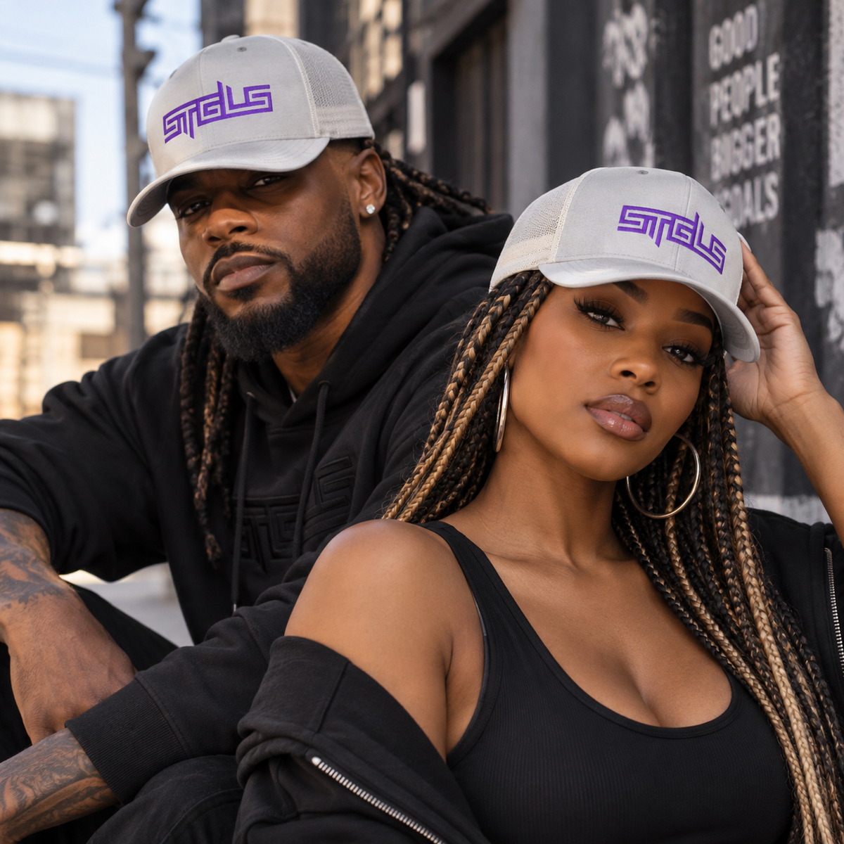 STRHUGOALS "STGLS" Active Wear Trucker Cap