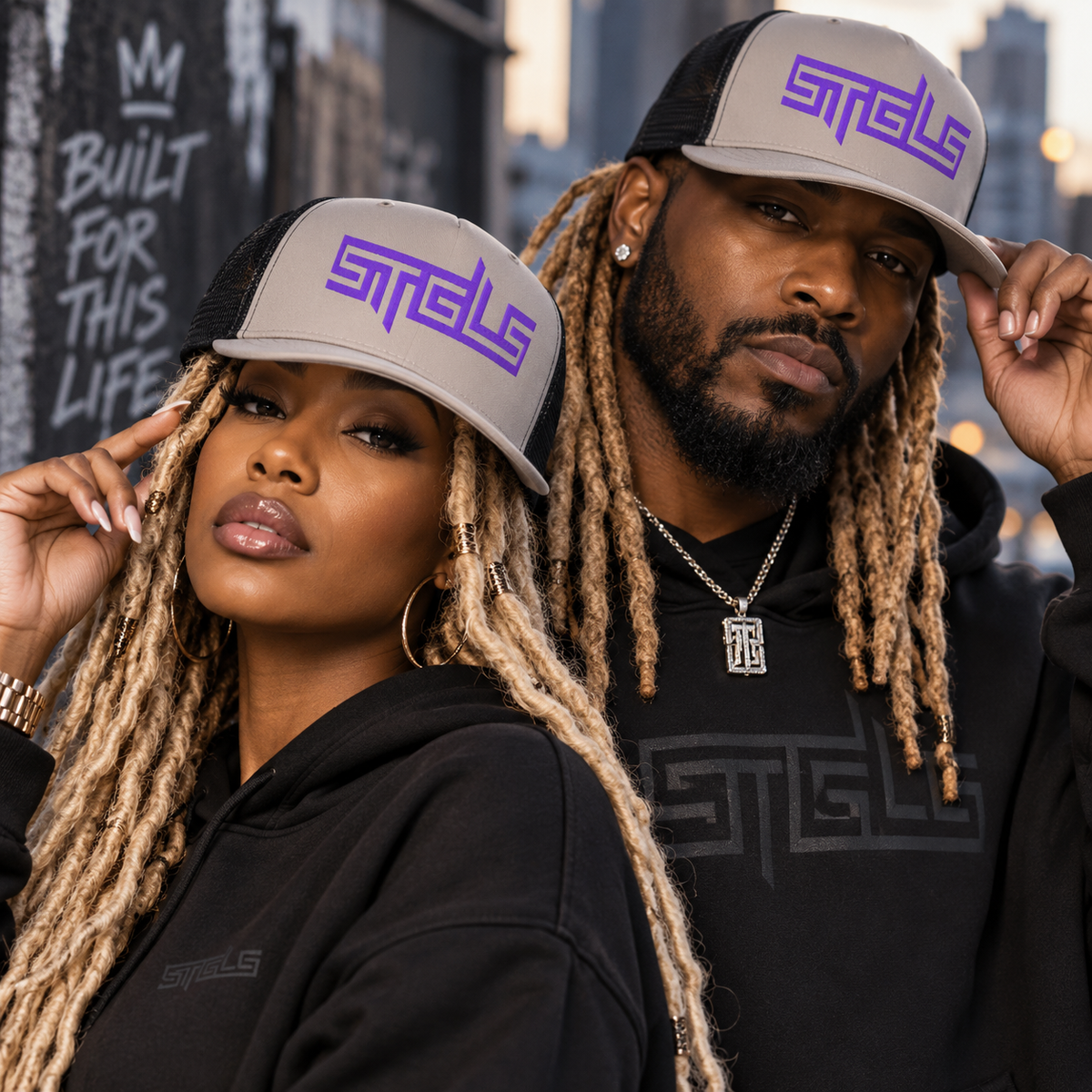 STRHUGOALS "STGLS" Active wear Trucker Cap