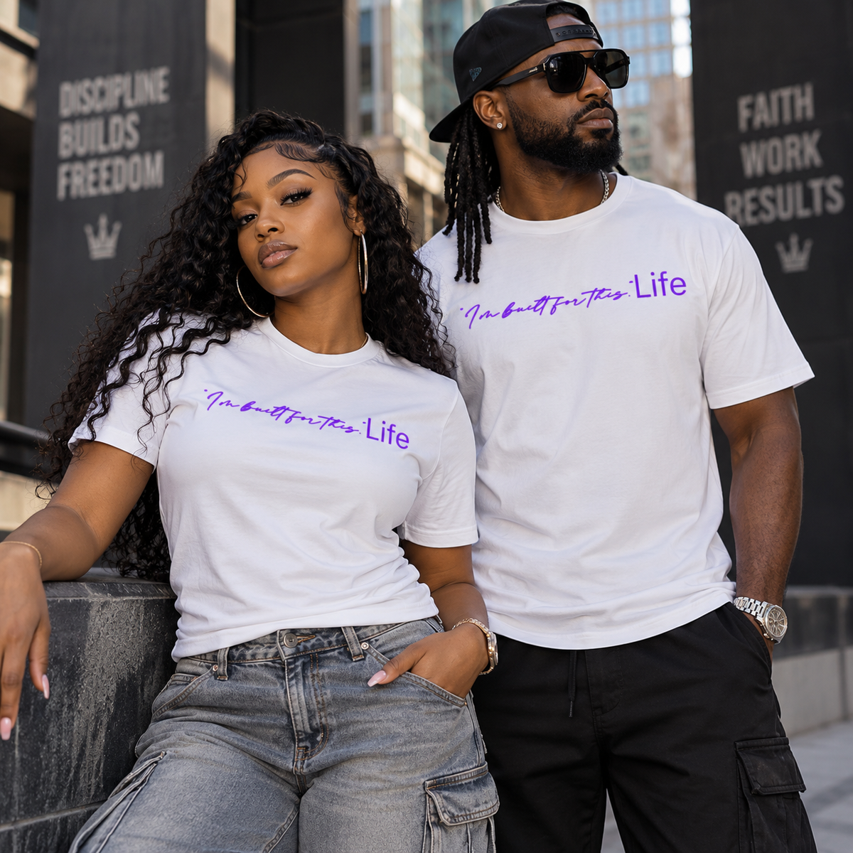 STRHUGOALS "I'm Built For This. Life" t-shirt