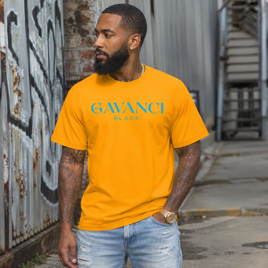 Gavanci Black Original Logo Men's T-shirt