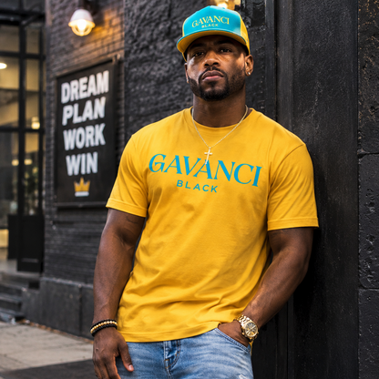 Gavanci Black Original Logo Men's T-shirt - Billi Wain product image 2