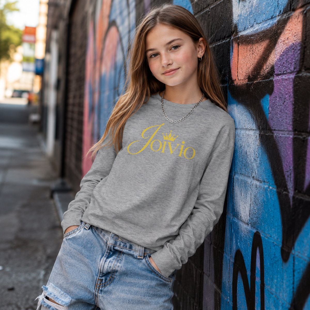 Joivio Girls long sleeve tee - Billi Wain product image 1