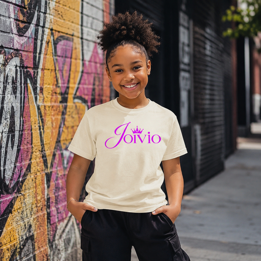 Joivio Girls Short Sleeve T-Shirt