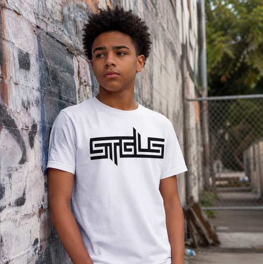 STRHUGOALS "STGLS" Active Boys Short Sleeve T-Shirt