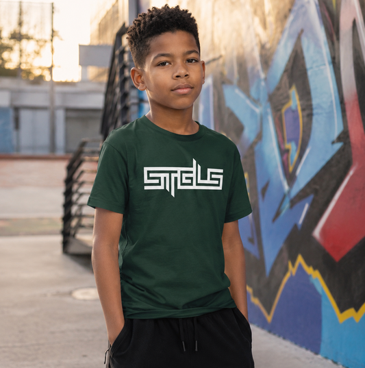 STRHUGOALS "STGLS" Active Boys Short Sleeve T-Shirt