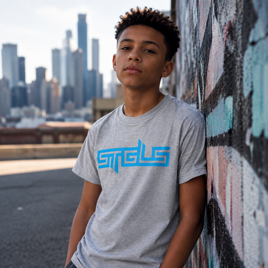 STRHUGOALS "STGLS" Active Boys Short Sleeve T-Shirt