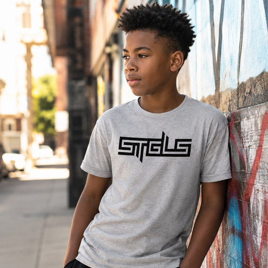 STRHUGOALS "STGLS" Active Boys Short Sleeve T-Shirt