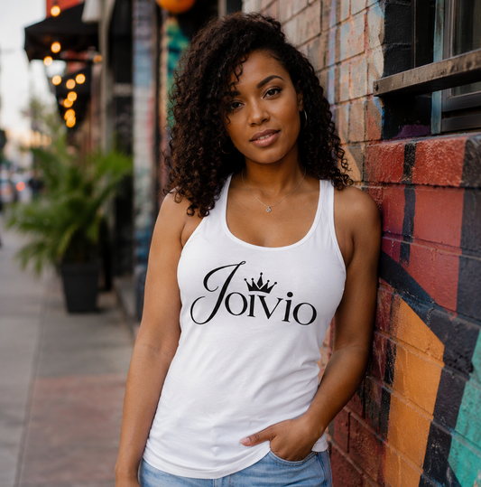 Joivio Women’s fitted racerback tank top
