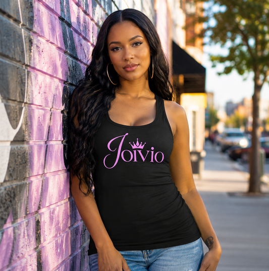 Joivio Women’s fitted racerback tank top
