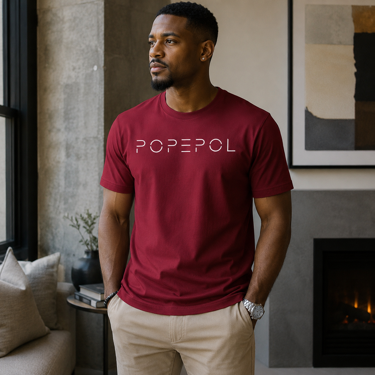Popepol "LTF" Men’s T-shirt