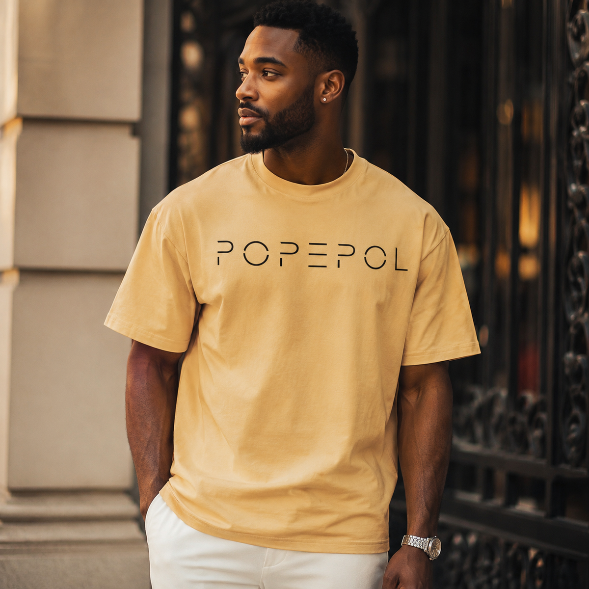 Popepol "LTF" Men’s premium heavyweight tee