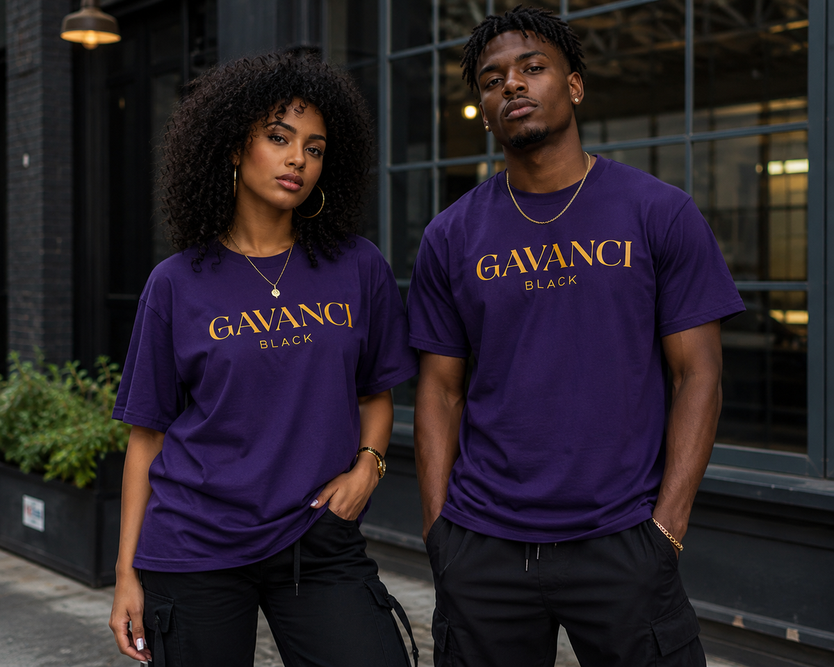 Gavanci Black Original Logo T-shirt - Billi Wain product image 1