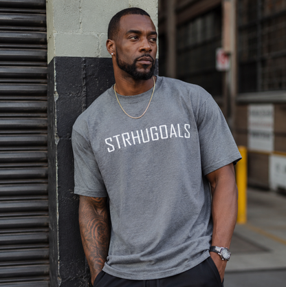 STRHUGOALS Original Logo Men’s Premium Heavyweight Tee