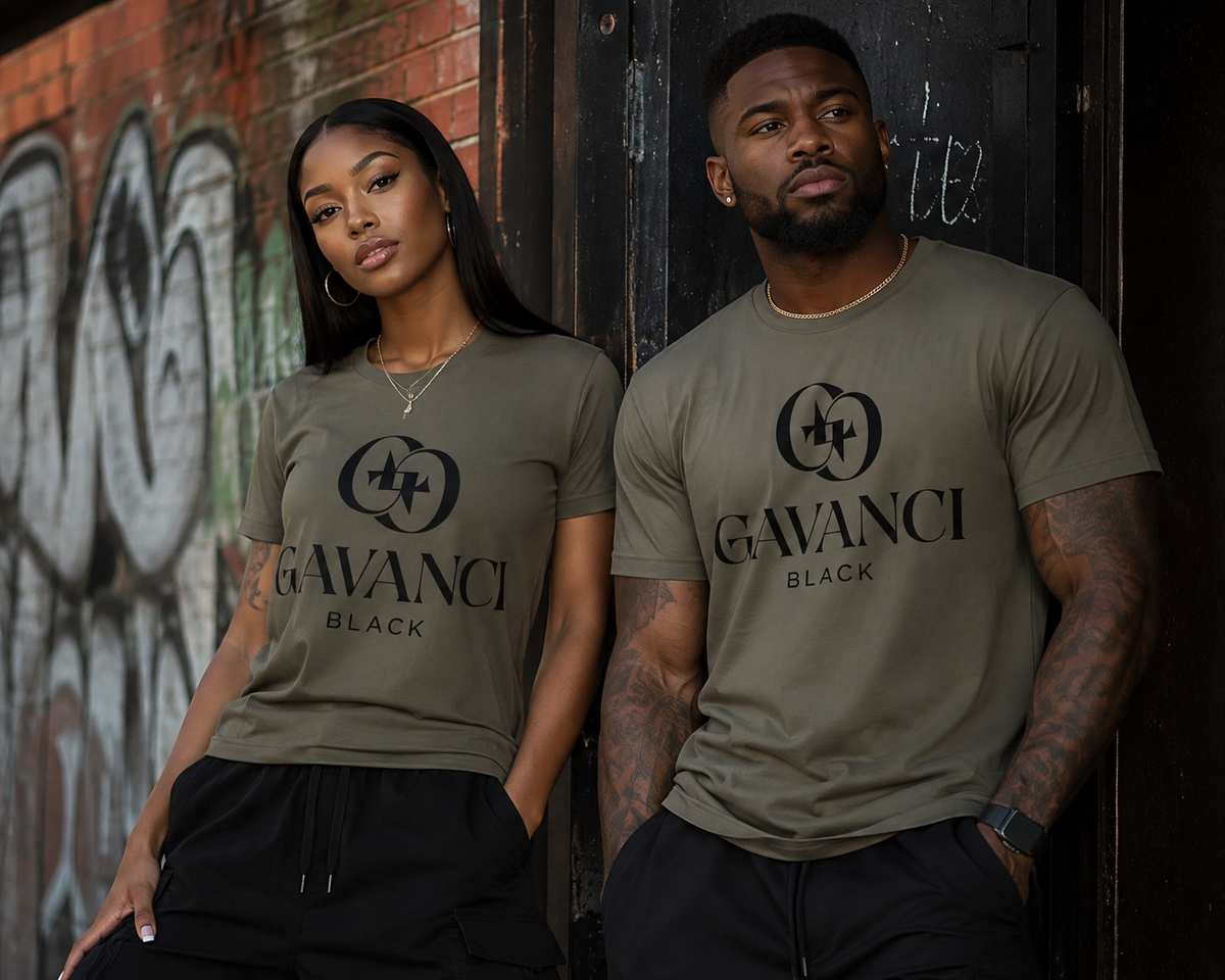 Gavanci Black "GS" T-shirt