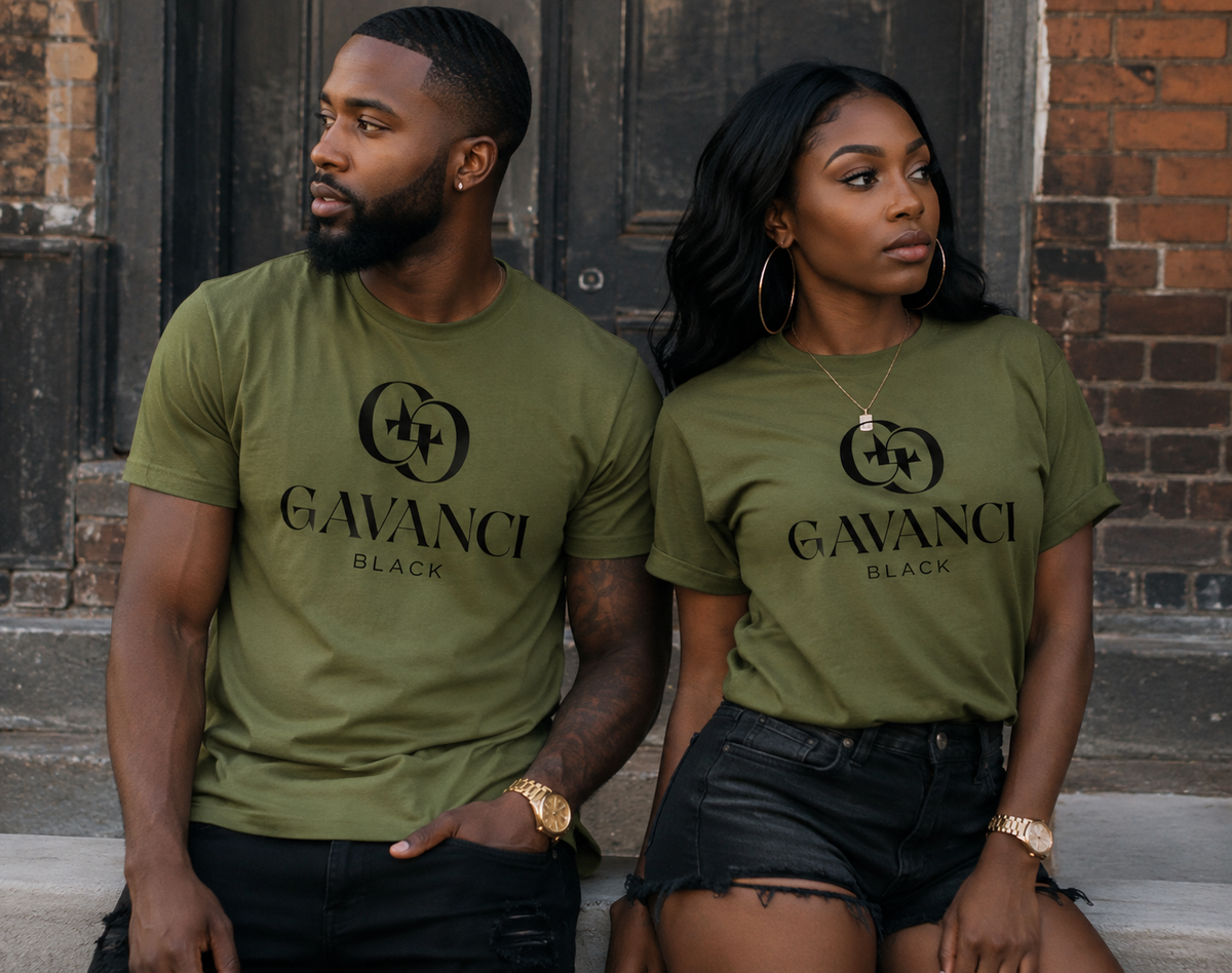 Gavanci Black "GS" T-shirt