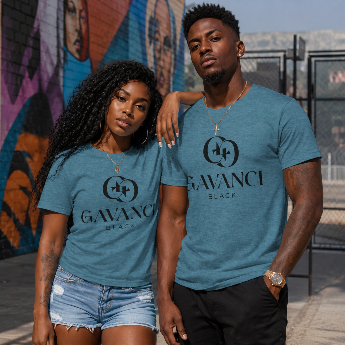 Gavanci Black "GS" T-shirt