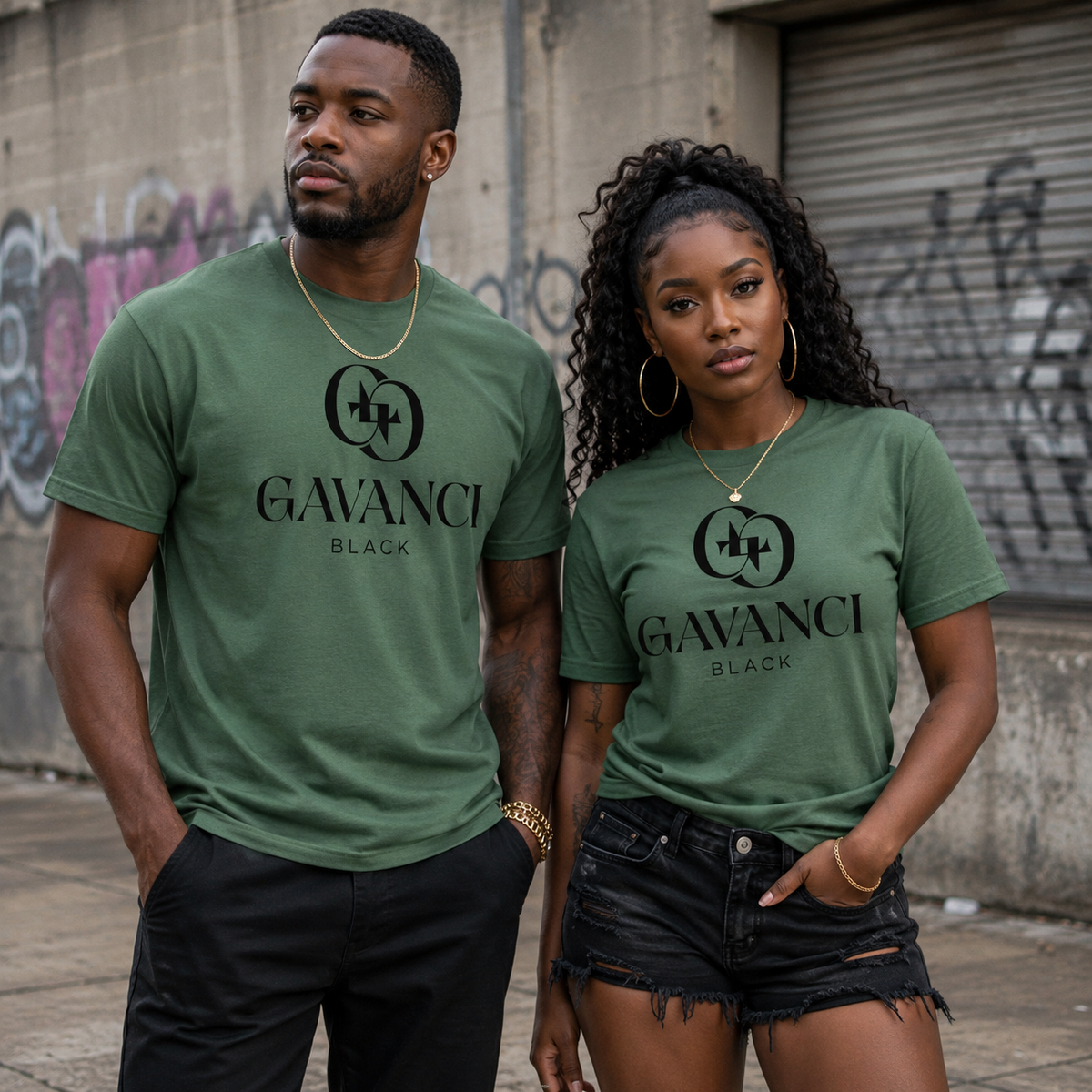 Gavanci Black "GS" T-shirt