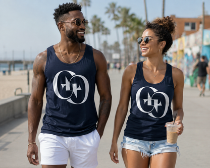 Gavanci Black Logo (White AC) Tank Top