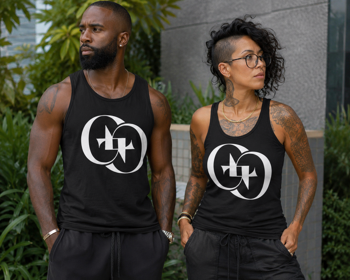 Gavanci Black Logo (White AC) Tank Top