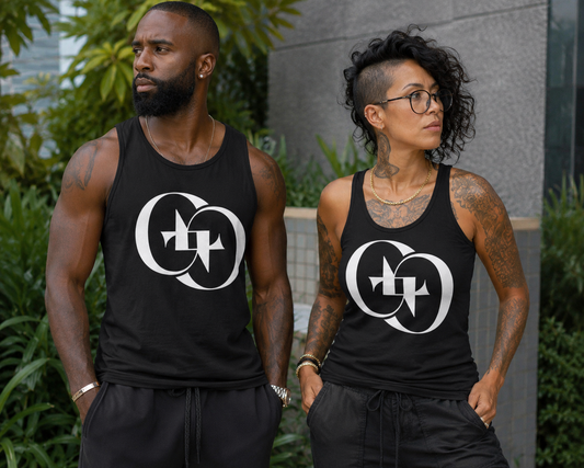 Gavanci Black Logo (White AC) Tank Top