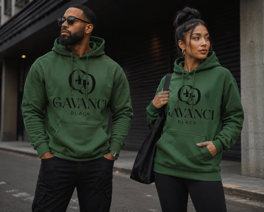 Gavanci Black Designer (G) Hoodie
