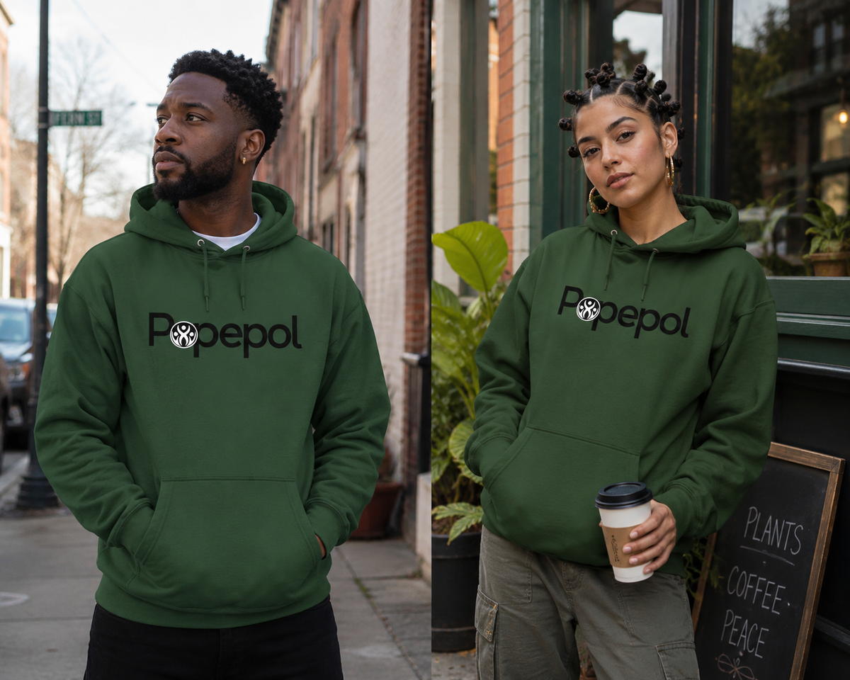 Popepol Original Logo (G) Hoodie