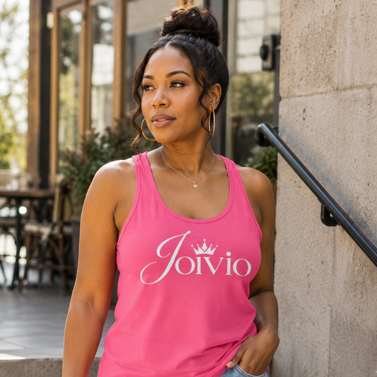 Joivio Women’s fitted racerback tank top