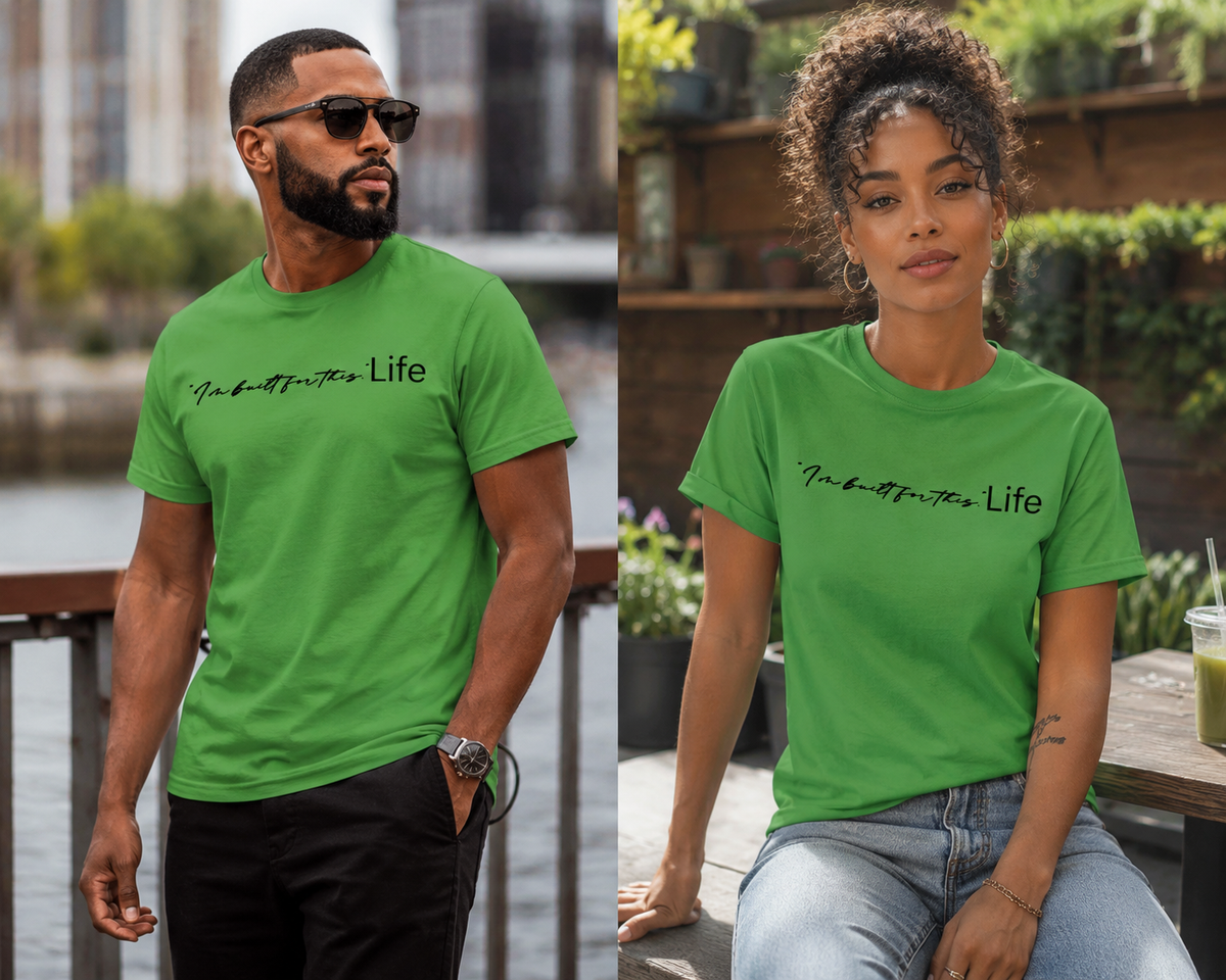 STRHUGOALS "I'm built for this" T-shirt