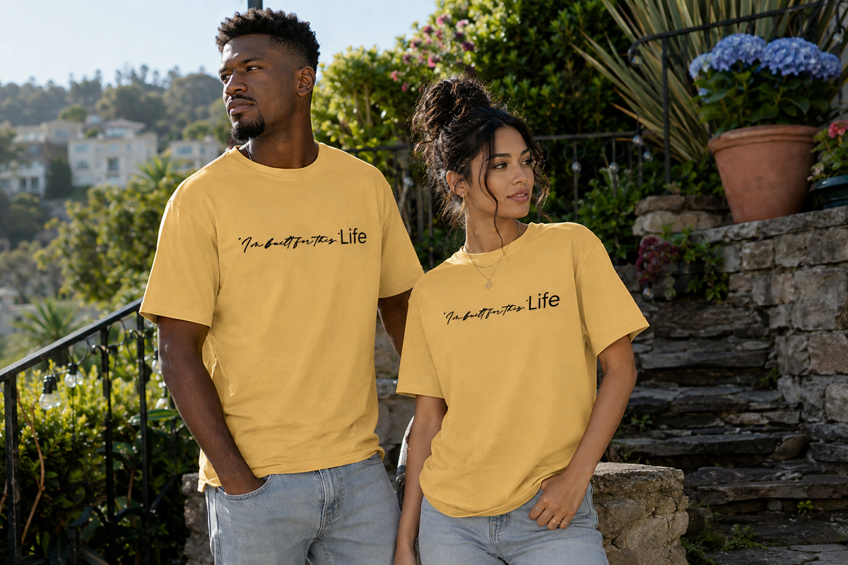 STRHUGOALS "I'm built for this" Premium Heavyweight Tee