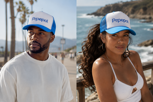 Popepol Original Logo (TJ) Foam trucker hat