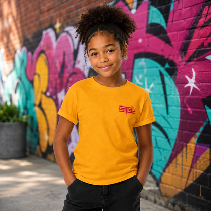 STRHUGOALS "STGLS Active" (Pink) Girls T-shirt
