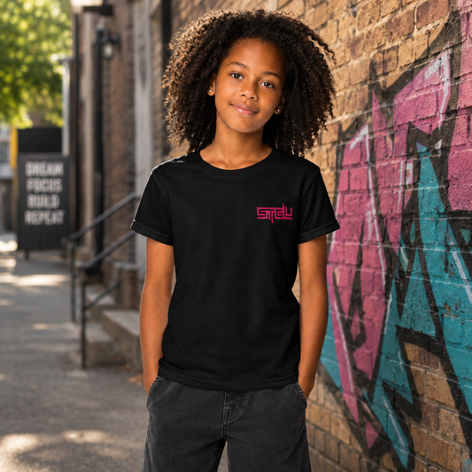 STRHUGOALS "STGLS Active" (Pink) Girls T-shirt