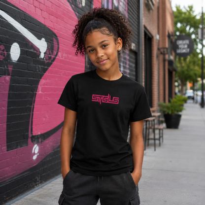 STRHUGOALS "STGLS Active" (Pink) Girls T-shirt