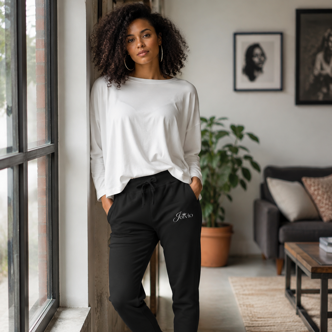 Joivio Women's Fleece Sweatpants