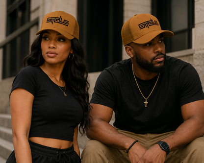 STRHUGOALS “STGLS Active” (Black) Trucker Cap