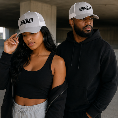 STRHUGOALS “STGLS Active” (Black) Trucker Cap