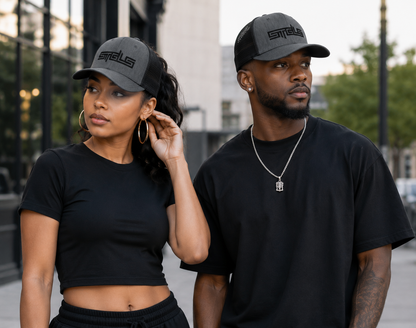 STRHUGOALS “STGLS Active” (Black) Trucker Cap