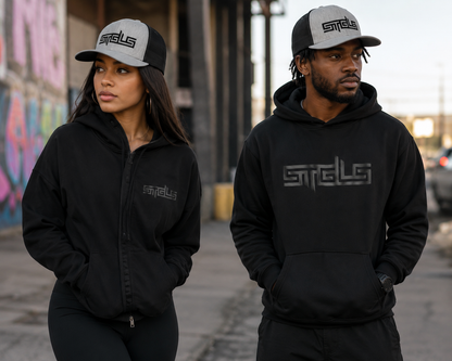 STRHUGOALS “STGLS Active” (Black) Trucker Cap