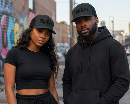 STRHUGOALS “STGLS Active” (Black) Trucker Cap